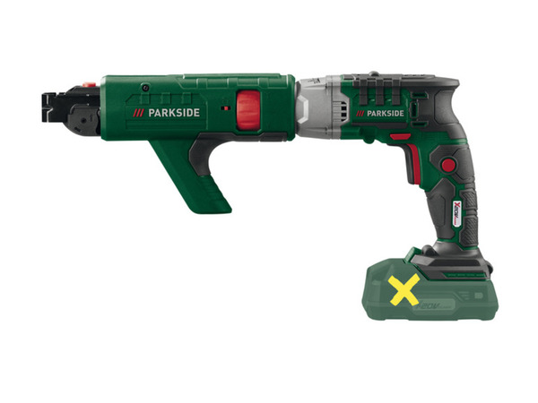 Bild 4 von PARKSIDE® 20 V Akku-Trockenbauschrauber »PTBSA 20-Li A1«, Set mit Aufsatz, Akku und Ladegerät