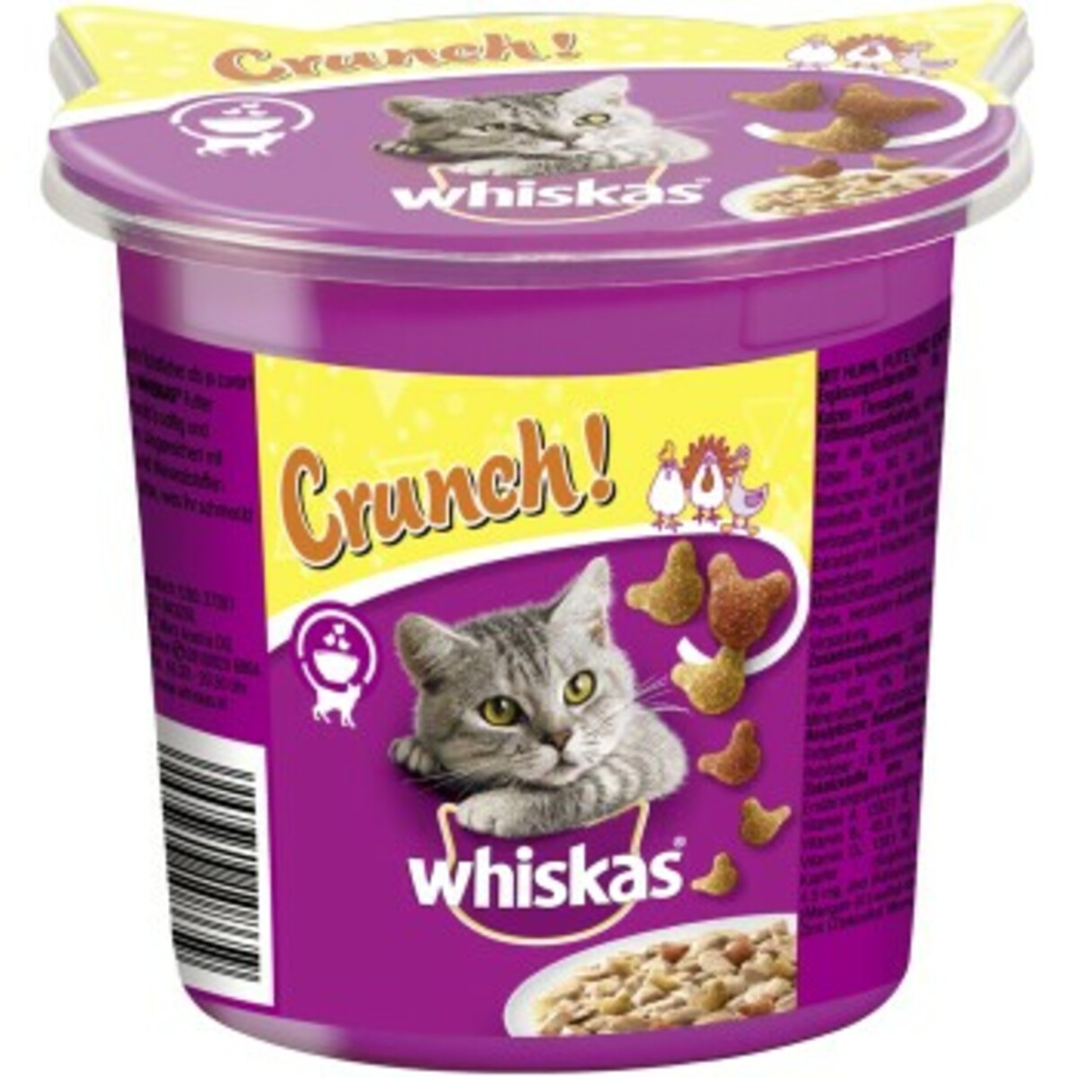 Bild 1 von Whiskas Crunch mit Huhn, Pute und Ente 5 x 100g