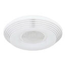 Bild 1 von Globo Led-Deckenleuchte, Klar, Opal, Weiß, Chrom, Metall, Kunststoff, F, 8.3 cm, Sternenhimmel, Stufenschalter, Farben fixierbar, Farbtemperaturwechsler, Lampen & Leuchten, Leuchtenserien