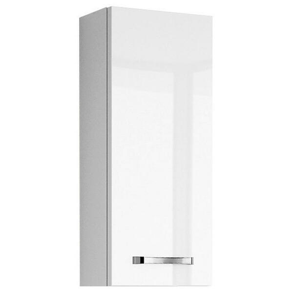 Bild 1 von Xora Hängeschrank Serie 4010, Weiß Hochglanz, Glas, 2 Fächer, 30x70x17 cm, Typenauswahl, Badezimmer, Badezimmerschränke, Hängeschränke