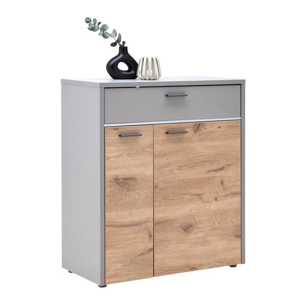 Bild 1 von Schuhschrank Dynamic in Grau/Eichefarben