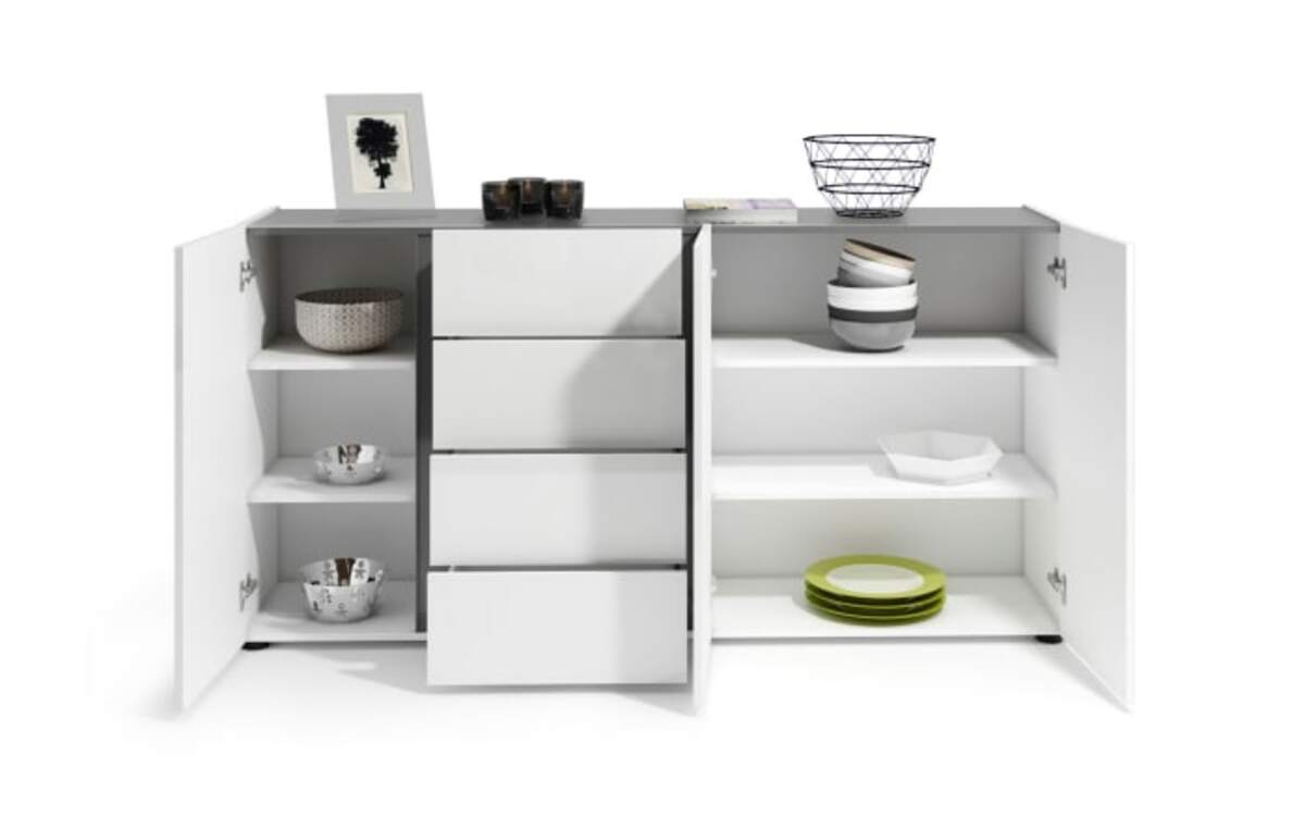 Bild 3 von Kitaly - Sideboard Atrium, weiß, 180 cm