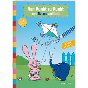 Von Punkt zu Punkt mit Elefant und Hase