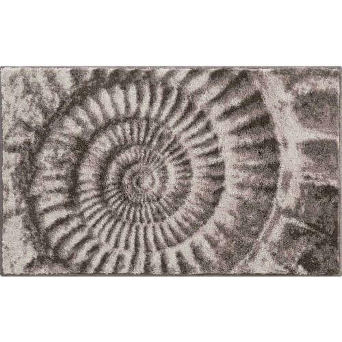 Bild 1 von Grund Badteppich Ammona, Beige, Textil, Muschel, rechteckig, 70 cm, Oeko-Tex® Standard 100, für Fußbodenheizung geeignet, rutschfest, Badtextilien, Badematten