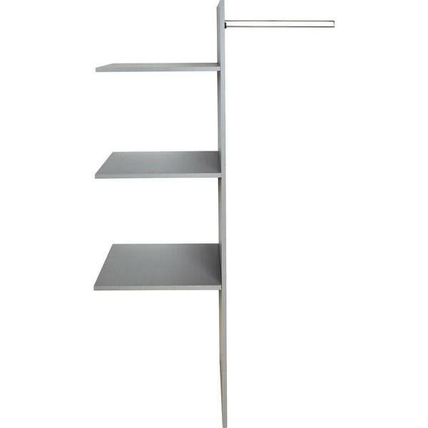 Bild 1 von Mid.you Inneneinteilung, Grau, Metall, 3 Fächer, 87x148x50 cm, BQ - Bündnis für Qualität, Made in Germany, DIN EN ISO 9001, Zubehör