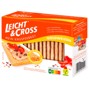 Leicht & Cross Knusperbrot Weizen 125g