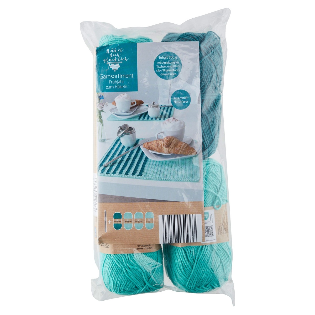 Bild 3 von STRICK’ DICH GLÜCKLICH/HÄKEL’ DICH GLÜCKLICH Garn in Frühlingsfarben, 4er-Set
