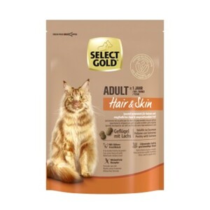 SELECT GOLD Hair+Skin Adult Lachs & Geflügel 300 g