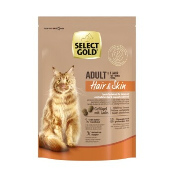 Bild 1 von SELECT GOLD Hair+Skin Adult Lachs & Geflügel 300 g