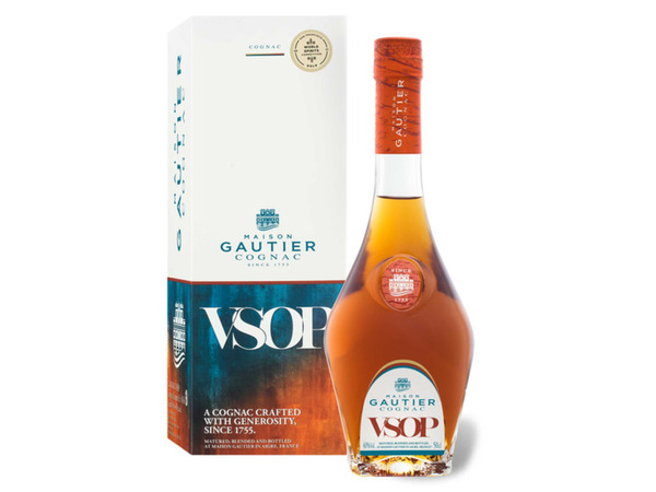 Bild 1 von Maison Gautier Cognac VSOP mit Geschenkbox 40% Vol, 
         0.5-l