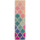 Bild 1 von Läufer Illusion, Rosa, Textil, Mosaik, rechteckig, 230x60 cm, Reach, AZO-frei, Handmade in India, für Fußbodenheizung geeignet, pflegeleicht, Teppiche & Böden, Teppiche, Teppichläufer