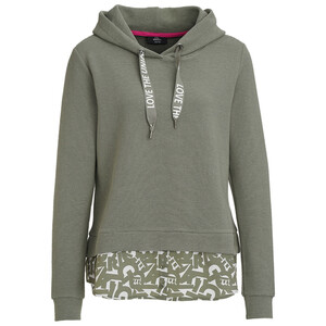 Damen Sweatshirt im Lagen-Look OLIV