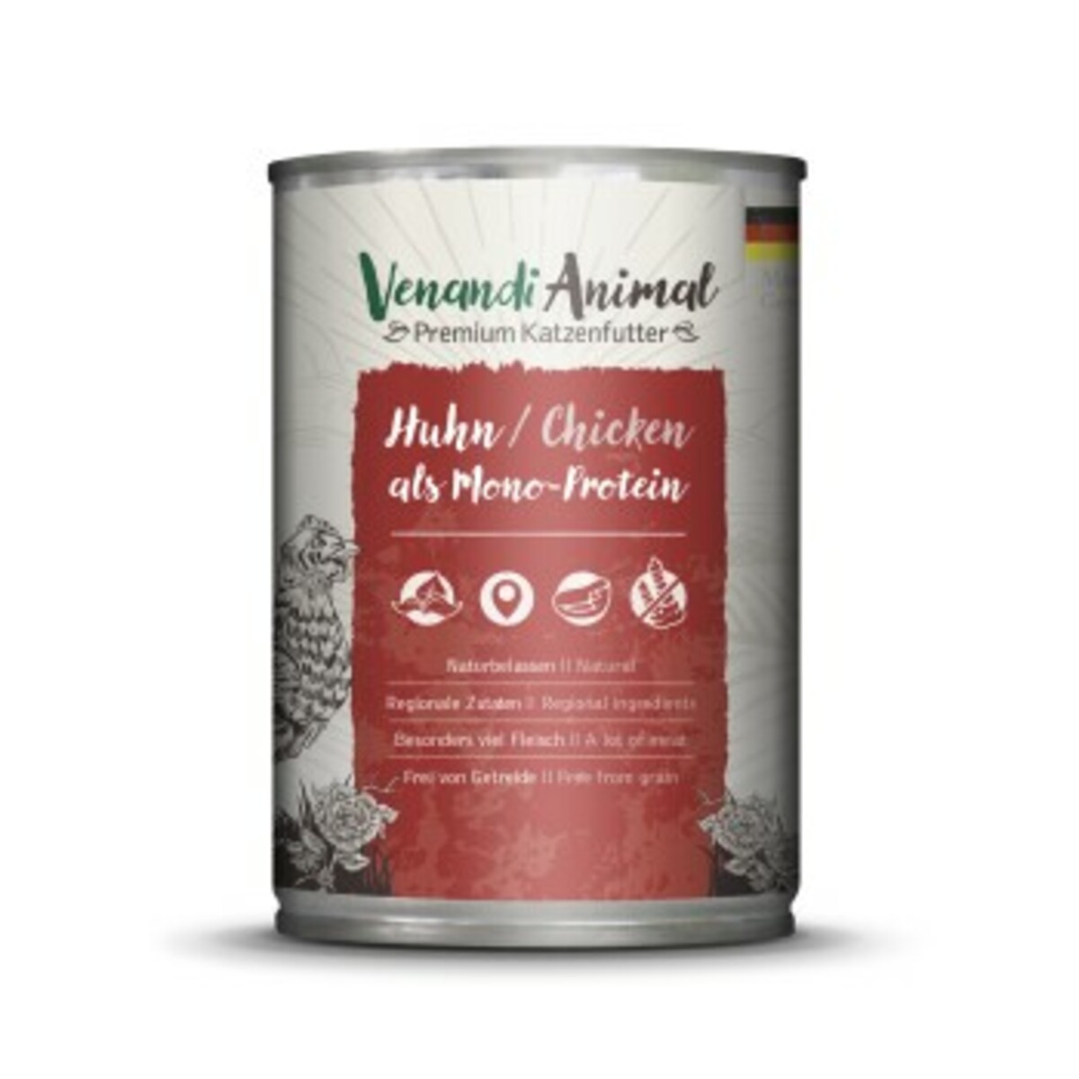 Bild 1 von Venandi Animal Mono-Protein 6x400 g Huhn