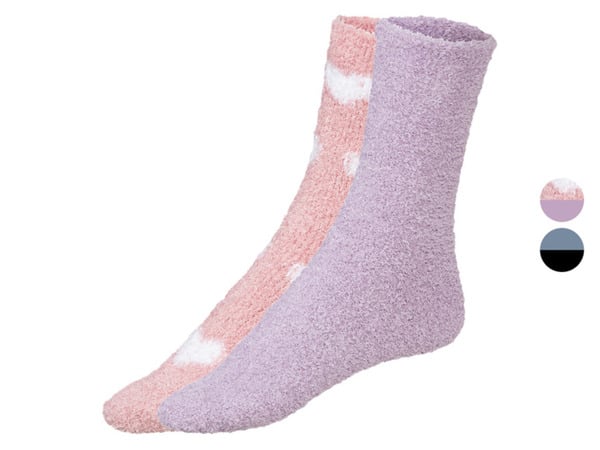 Bild 1 von esmara® Damen Kuschelsocken, 2 Paar, flauschig weich