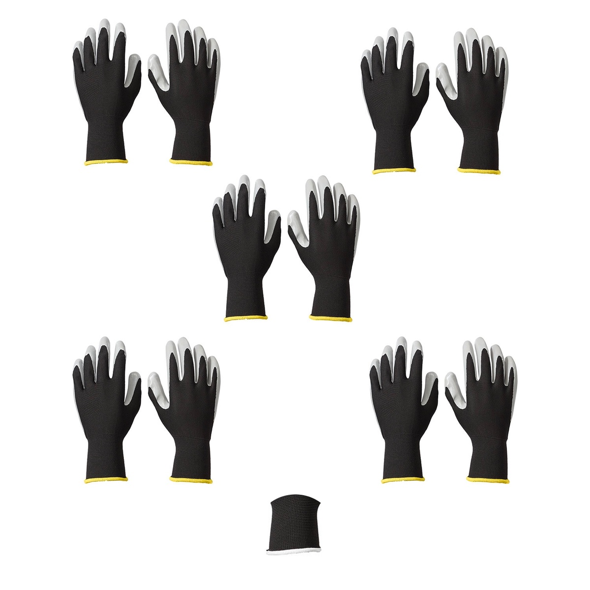 Bild 1 von TOPCRAFT Basic Arbeitshandschuhe, 5 Paar