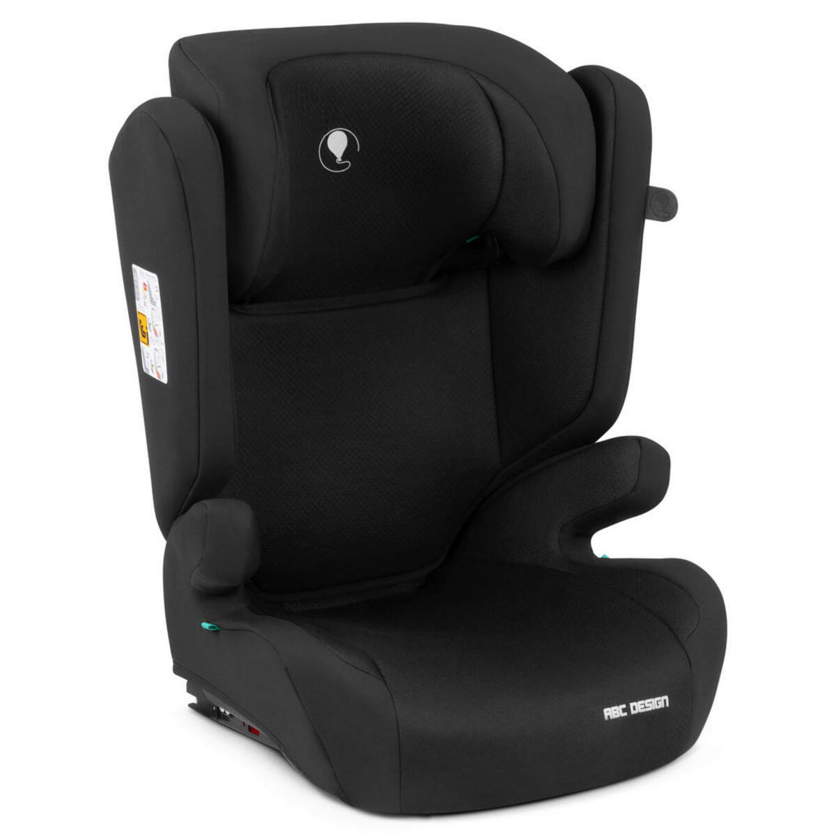 Bild 1 von ABC Design Kinderautositz Mallow 2 FIX I-Size, Schwarz, Textil, Füllung: Polyester, 44x46 cm, ECE R 129 i-Size, höhenverstellbare Kopfstütze, Isofix-Befestigung, Kindersitze