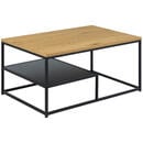 Bild 1 von Livetastic Couchtisch, Eiche, Metall, furniert, quadratisch, eckig, 60x42 cm, Wohnzimmer, Wohnzimmertische, Couchtische