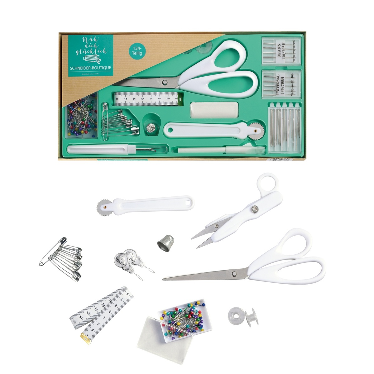 Bild 3 von NÄH’ DICH GLÜCKLICH Nähgarn, Nähset oder Profi-Nähmaschinengarn