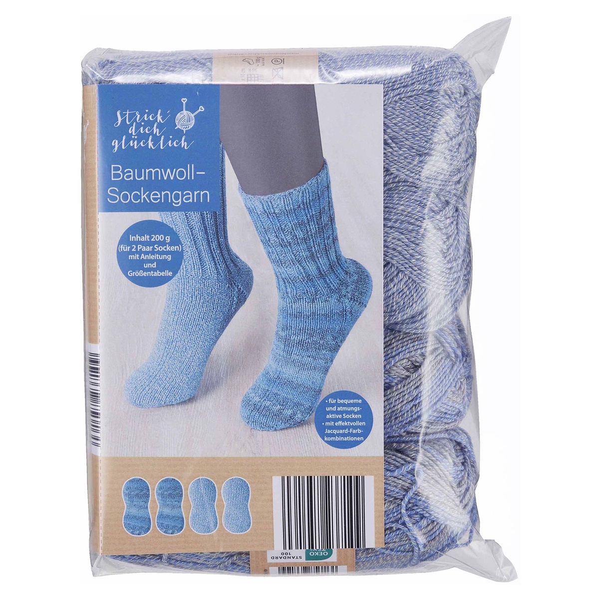 Bild 4 von STRICK’ DICH GLÜCKLICH Sockenwolle 200 g