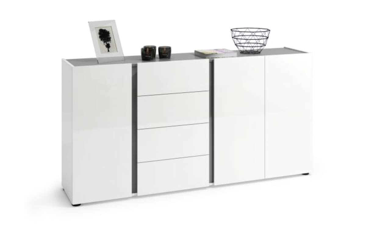 Bild 1 von Kitaly - Sideboard Atrium, weiß, 180 cm