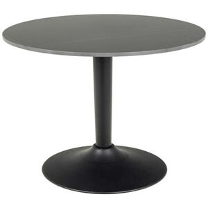 Livetastic Beistelltisch, Schwarz, Keramik, rund, Säule, 60x45 cm, Wohnzimmer, Wohnzimmertische, Beistelltische