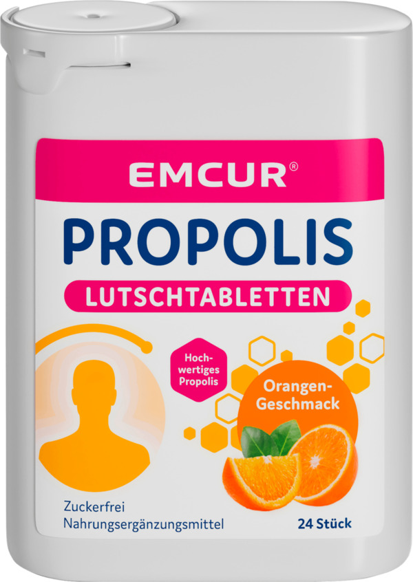 Bild 1 von EMCUR Propolis Lutschtabletten 24 St