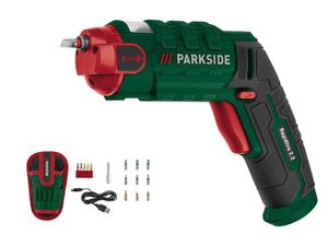 PARKSIDE® 4 V Akku-Wechselbitschrauber »Rapidfire 2.2«, inkl. Bitset