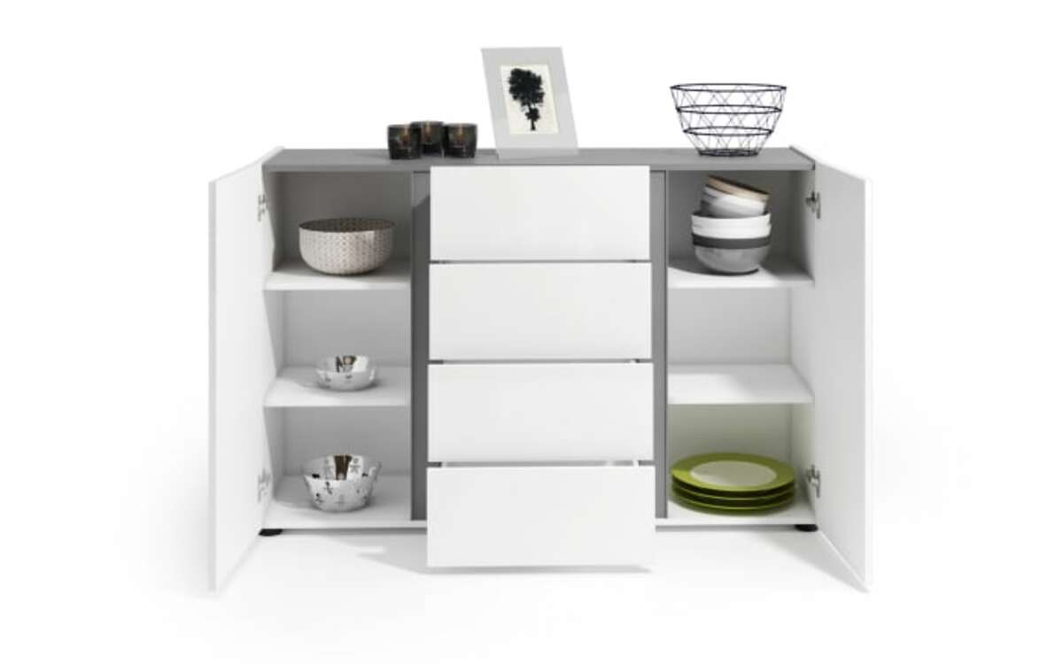 Bild 3 von Kitaly - Sideboard Atrium, weiß, 140 cm