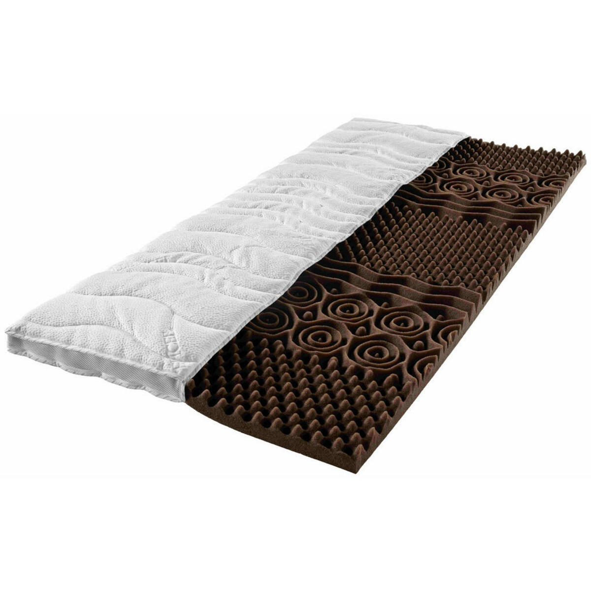 Bild 1 von Sleeptex Topper, Weiß, Textil, Füllung: Hohlfaser, 180x200 cm, Oeko-Tex® Standard 100, Bezug abnehmbar/waschbar, optimale Belüftung, atmungsaktiv, alternative Größen erhältlich, Schlafzimmer,