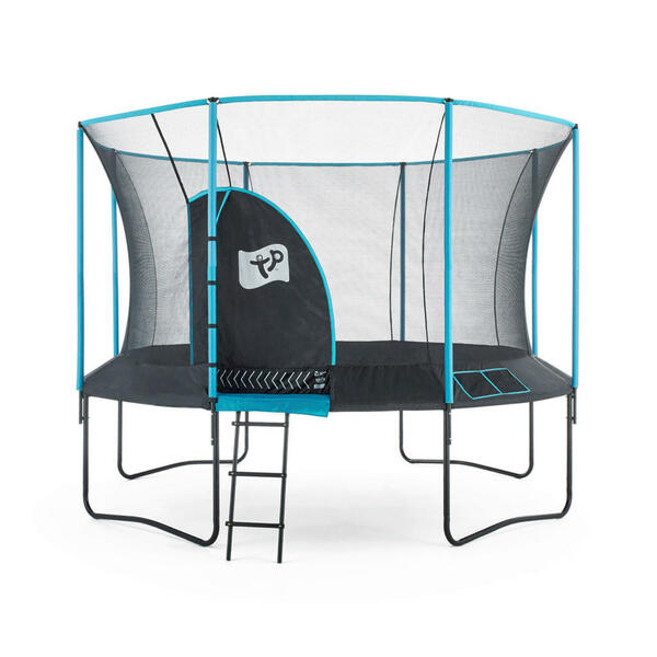 Bild 1 von Trampolin, Blau, Schwarz, Metall, rund, 257 cm, Freizeit, Sport & Fitness