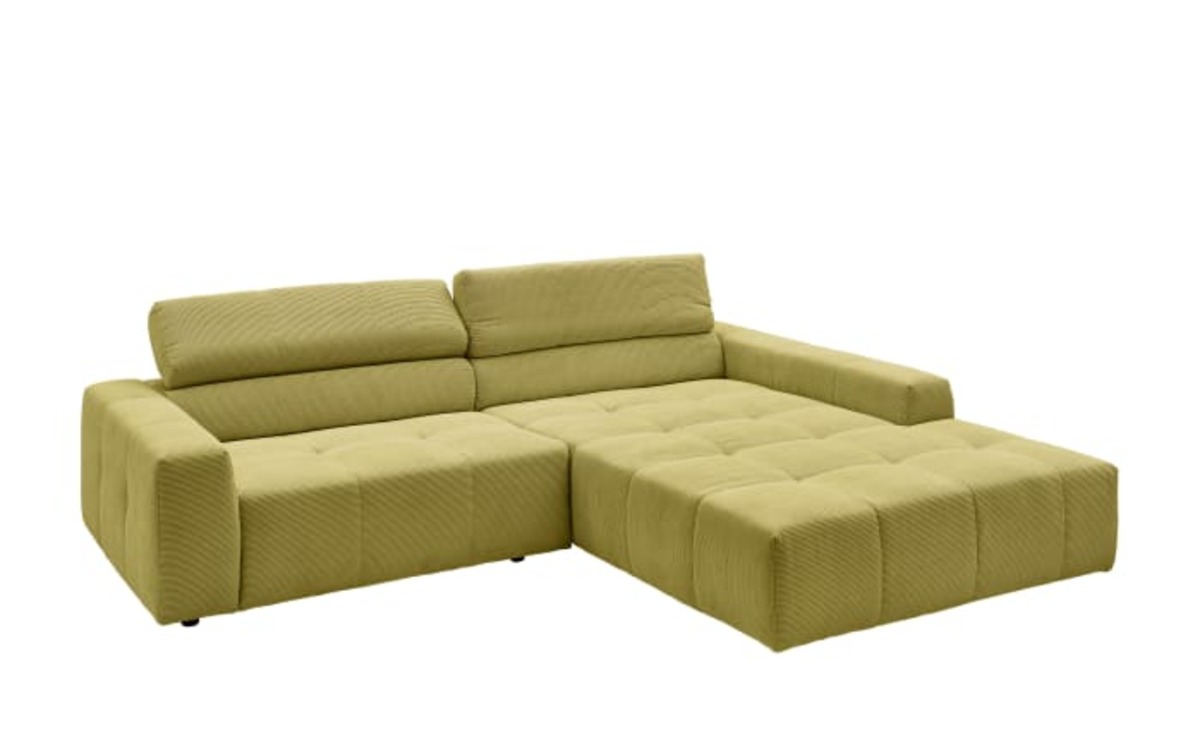 Bild 2 von Wiemann - Wohnlandschaft Denver, gelb, inkl. Kopfteilverstellungen