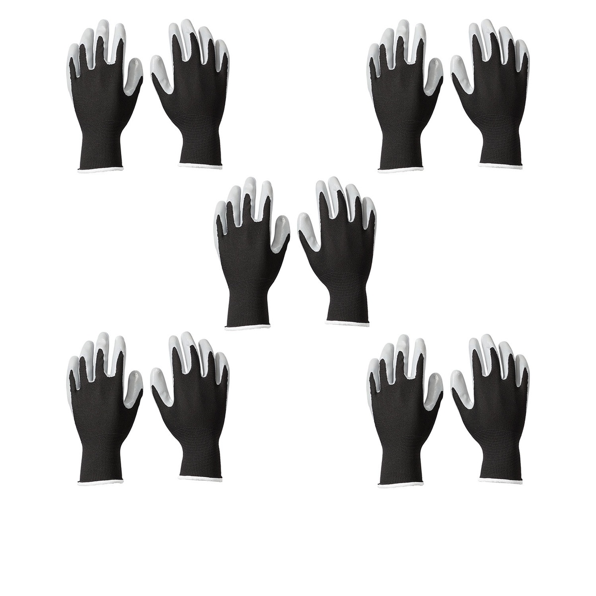 Bild 2 von TOPCRAFT Basic Arbeitshandschuhe, 5 Paar