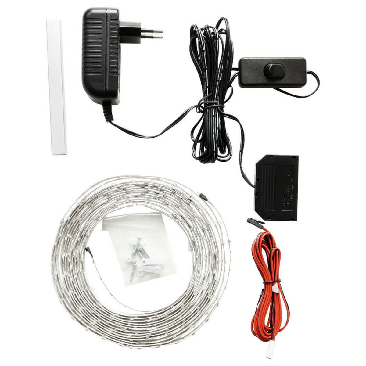 Bild 1 von Mid.you Einlegebodenbeleuchtungs-Set, Metall, Kunststoff, 285x1x1 cm, Lampen & Leuchten, Innenbeleuchtung, Schrankbeleuchtung