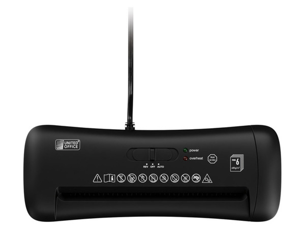 Bild 4 von UNITED OFFICE® Aufsatz-Aktenvernichter, mit Teleskoparm, 6 mm