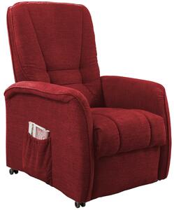 Relaxsessel Harry Rot Nylon/Struktur, Rot