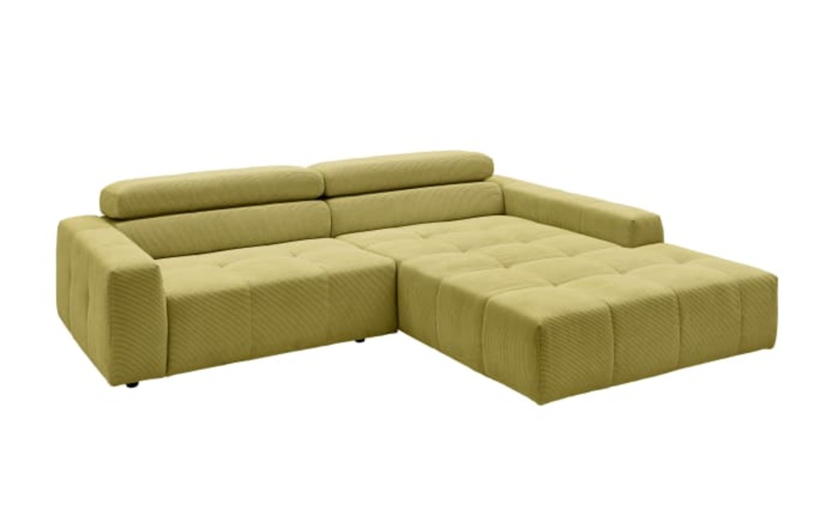 Bild 1 von Wiemann - Wohnlandschaft Denver, gelb, inkl. Kopfteilverstellungen