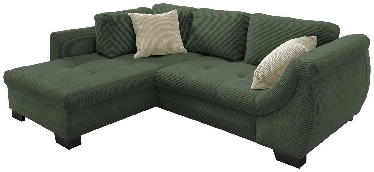 Bild 1 von Wohnlandschaft Flora Grün Cord, Grün