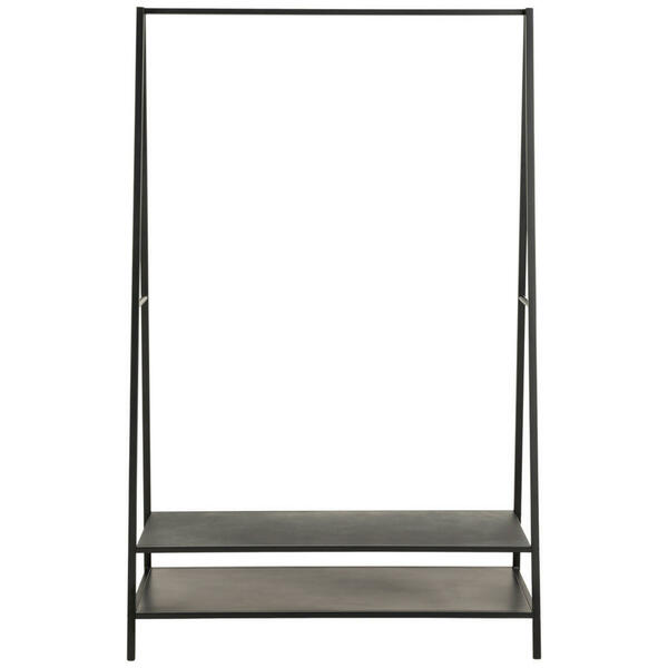 Bild 1 von Livetastic Garderobe, Schwarz, Metall, 2 Fächer, 105x170x50 cm, Garderobe, Garderoben-Sets