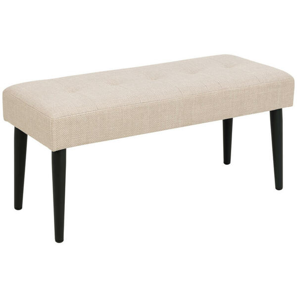 Bild 1 von Livetastic Sitzbank, Beige, Textil, 2-Sitzer, Füllung: Polyurethan (Pur), 95x45x38 cm, Esszimmer, Bänke, Sitzbänke