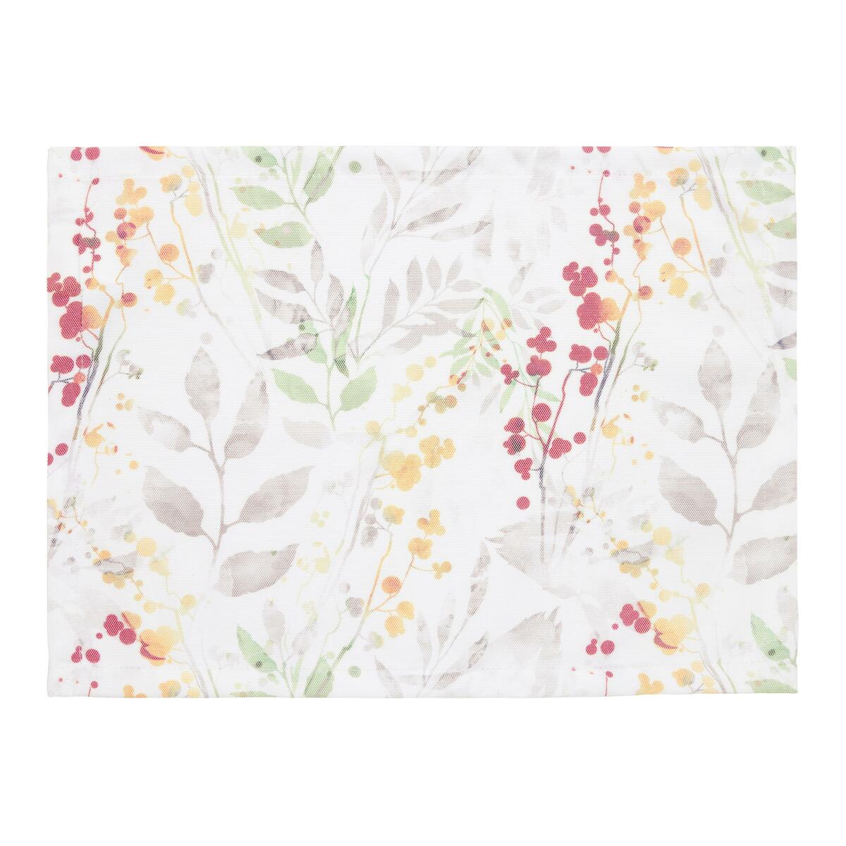 Bild 1 von Tischset Steffi in Rot/Weiß ca. 33x45cm, Rot