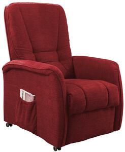 Relaxsessel Harry Rot Nylon/Struktur, Rot