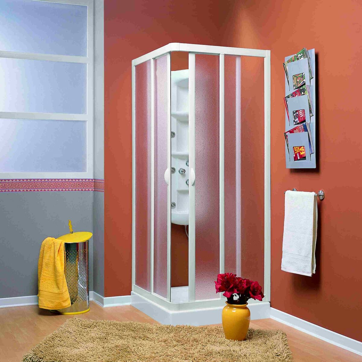 Bild 1 von Eck-Duschkabine »Vela« freistehend 75x75   versch. Größen