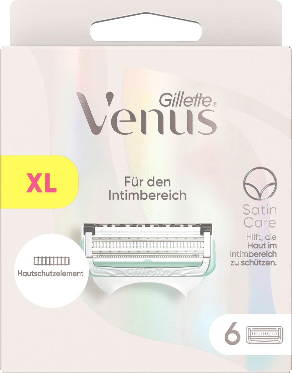 Bild 1 von Gillette Venus Rasierklingen, Satin Care Intimrasur