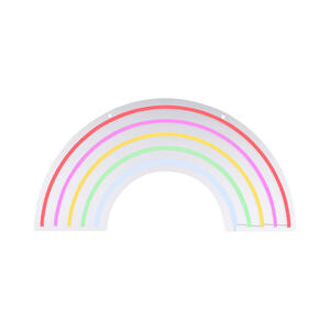 Led-Dekoleuchte Neon-Rainbow, Kunststoff, 1.5x32 cm, Schnurschalter, Lampen & Leuchten, Innenbeleuchtung, Dekoleuchten