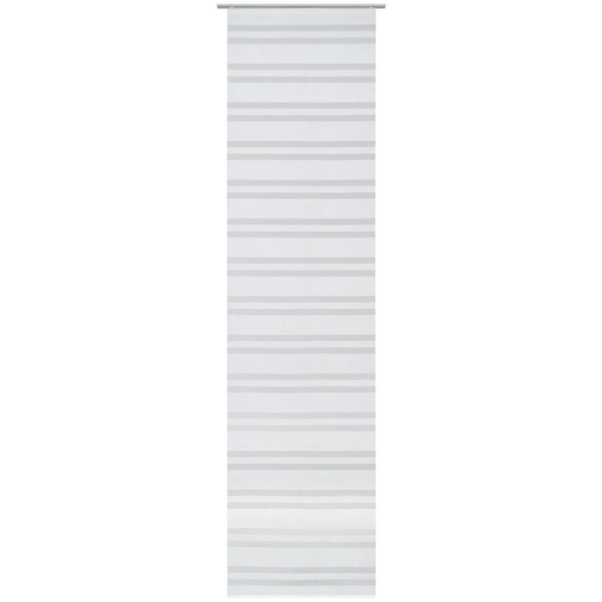 Bild 1 von Novel Flächenvorhang Flaga, Weiß, Textil, Streifen, 60 cm, Oeko-Tex® Standard 100, Wohntextilien, Gardinen & Vorhänge, Schiebegardinen