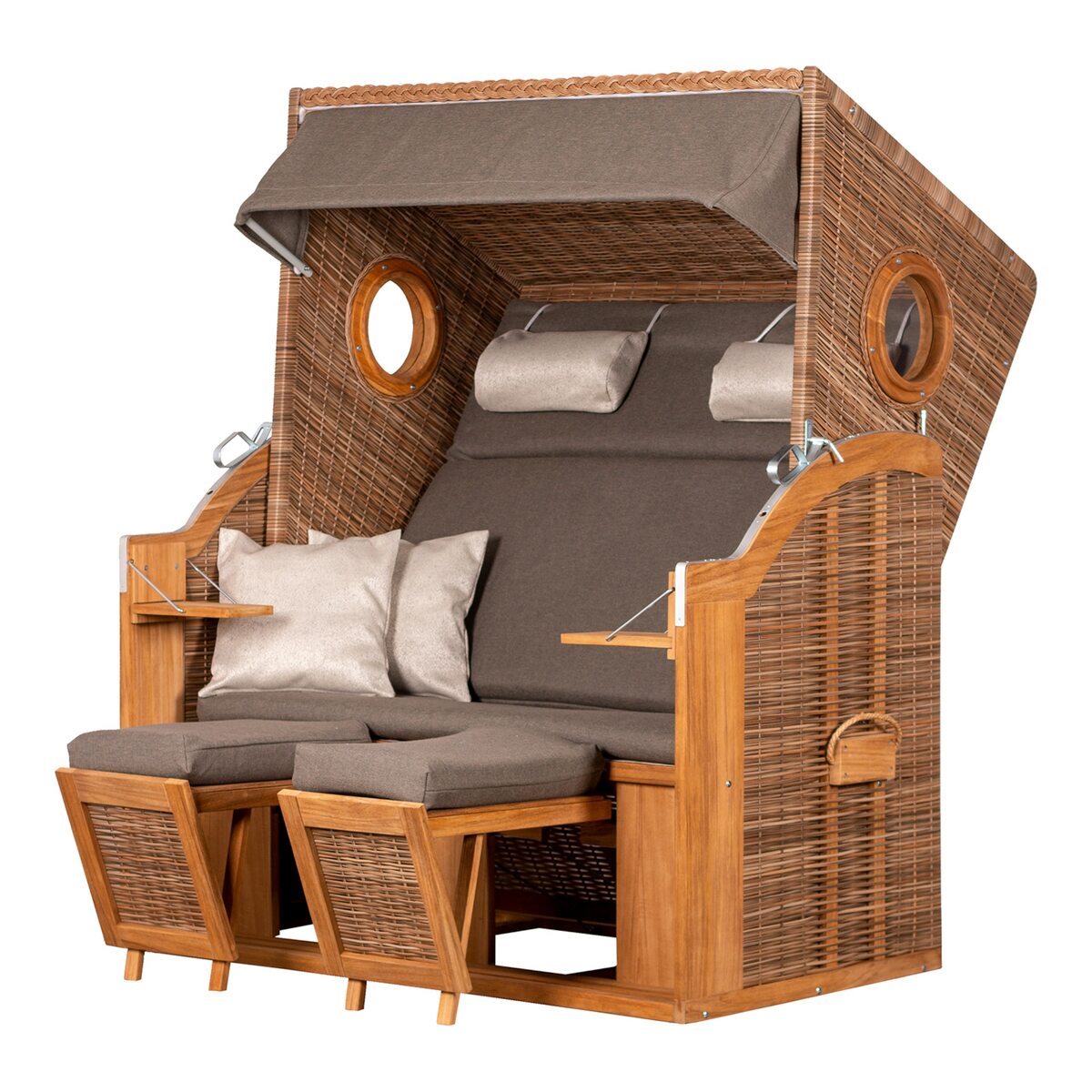 Strandkorb deVries PURE Wave XL PE D474 von Depot ansehen!