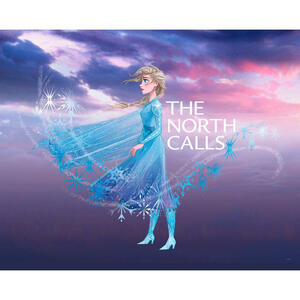 Komar Wandbild Frozen Elsa The North Calls Disney B/L: ca. 50x40 cm