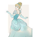 Bild 1 von Komar Wandbild Cinderella Beauty Disney B/L: ca. 30x40 cm