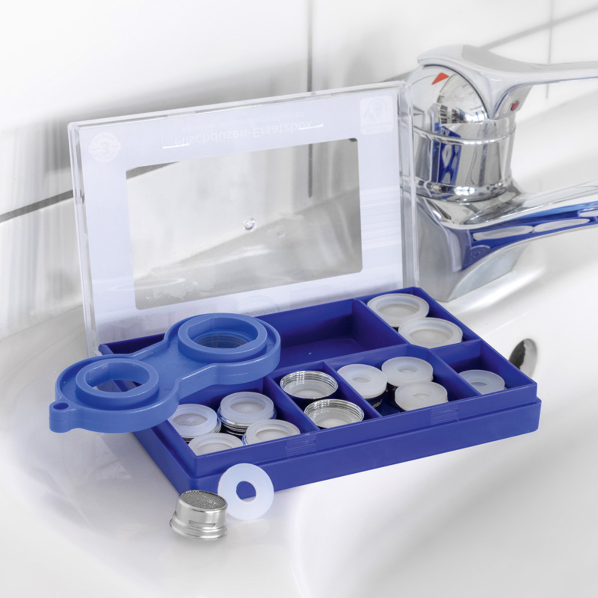 Bild 1 von Badkomfort Mischdüsen-Ersatzbox 18tlg.