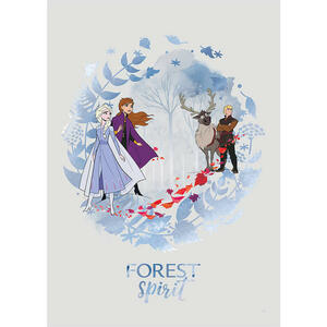 Komar Wandbild Frozen Spirit Disney B/L: ca. 50x70 cm
